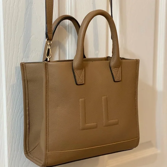 LEATHEROLOGY Kress medium tote bag, 9.5 by 8.5 inch 2 straps excellent condition - Picture 9 of 10